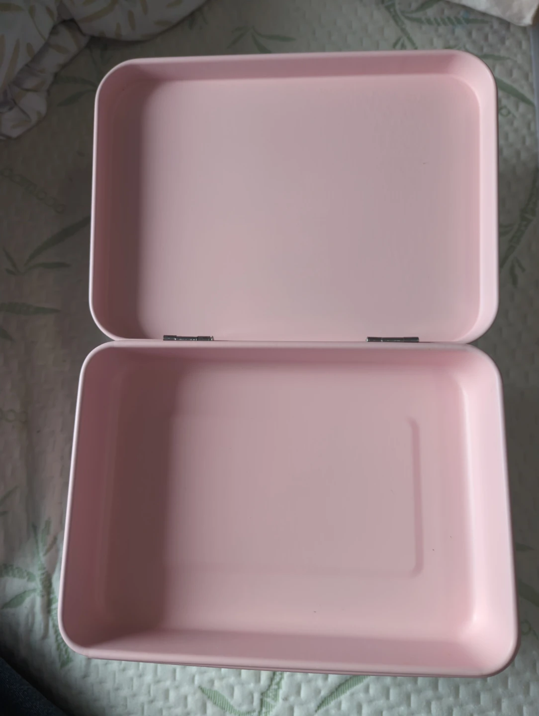 Pink Makeup Train Case with Eyelash Design - photo 2