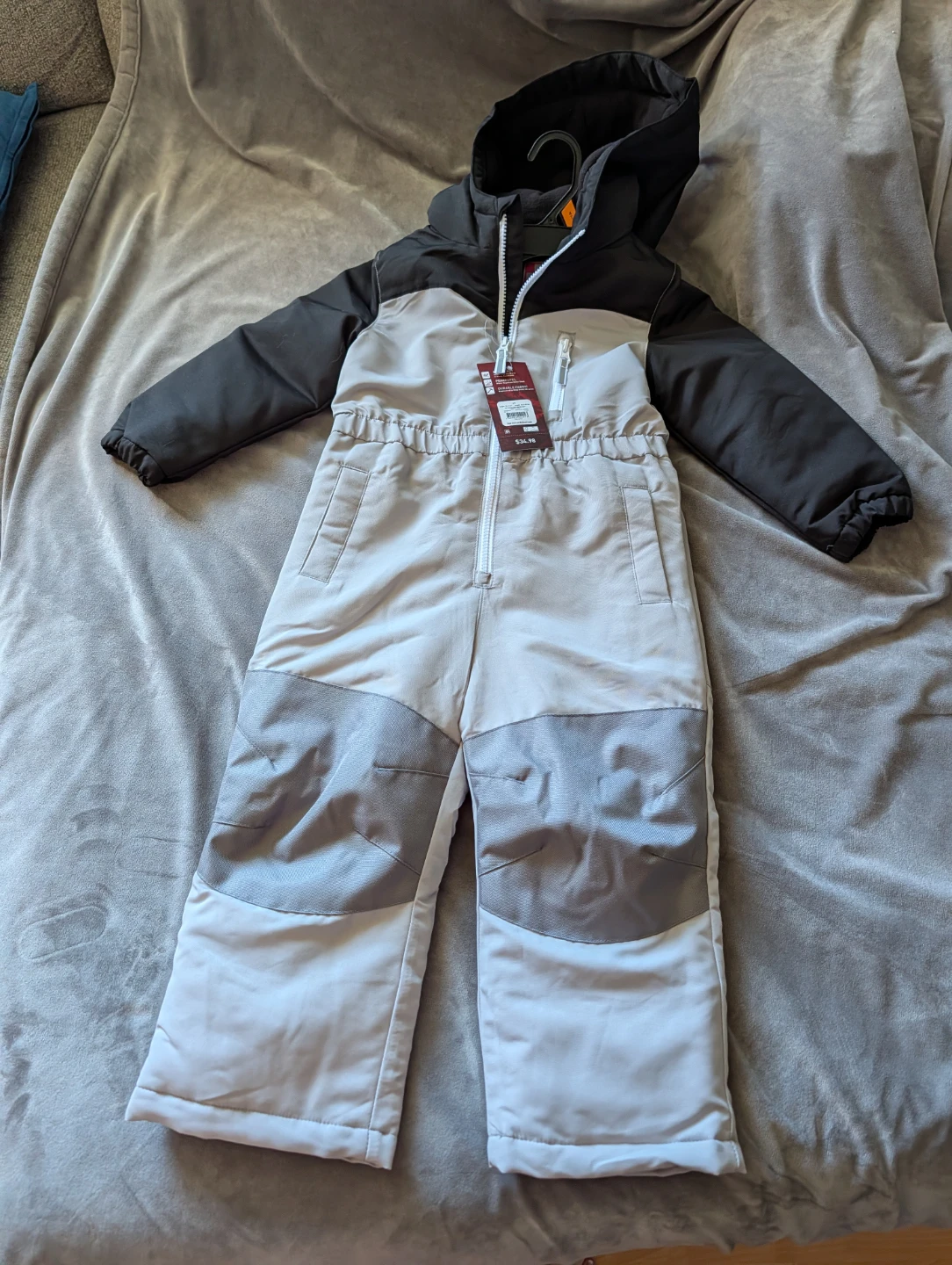Swiss Tech Toddlers Snow Suit 4T Matte Steel