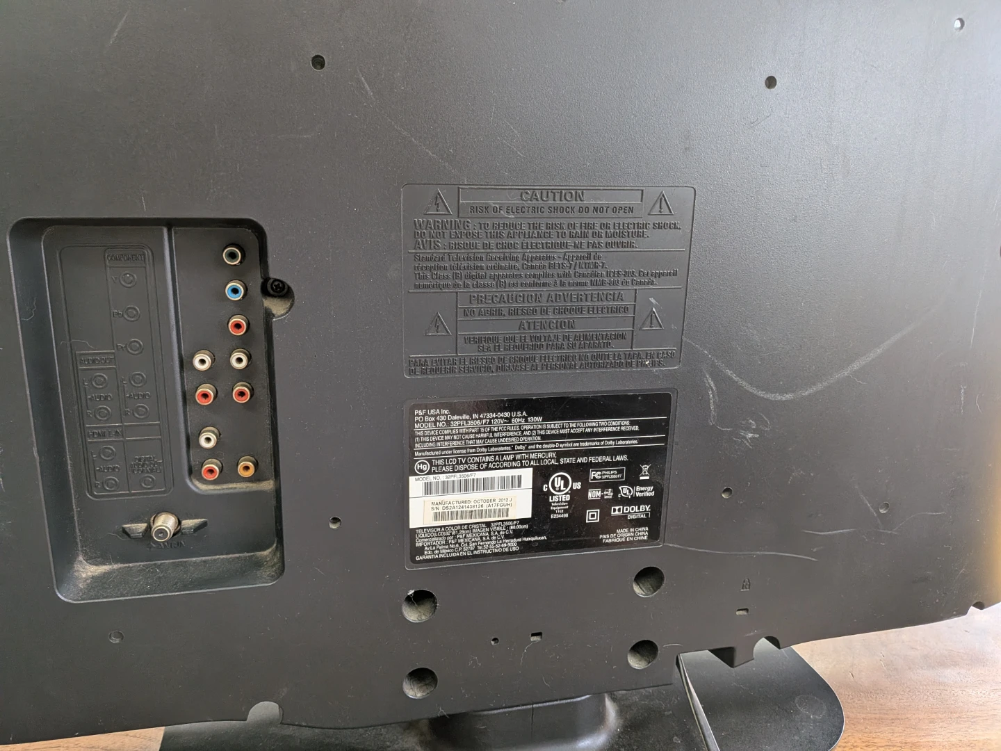 Philips 32" LCD TV - photo 5