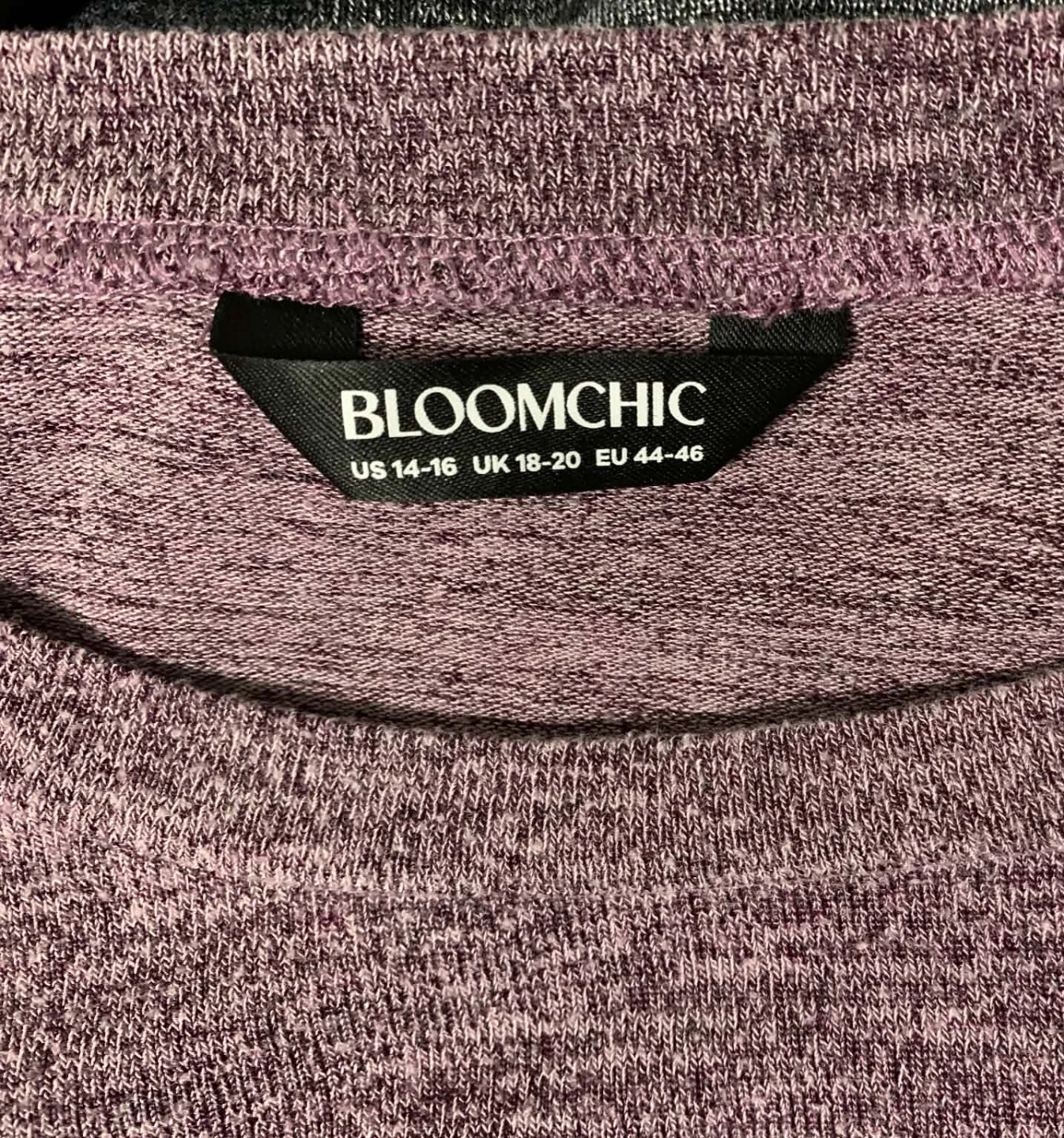 BLOOMCHIC Colorblock Long Sleeve Top US 14-16 - photo 3