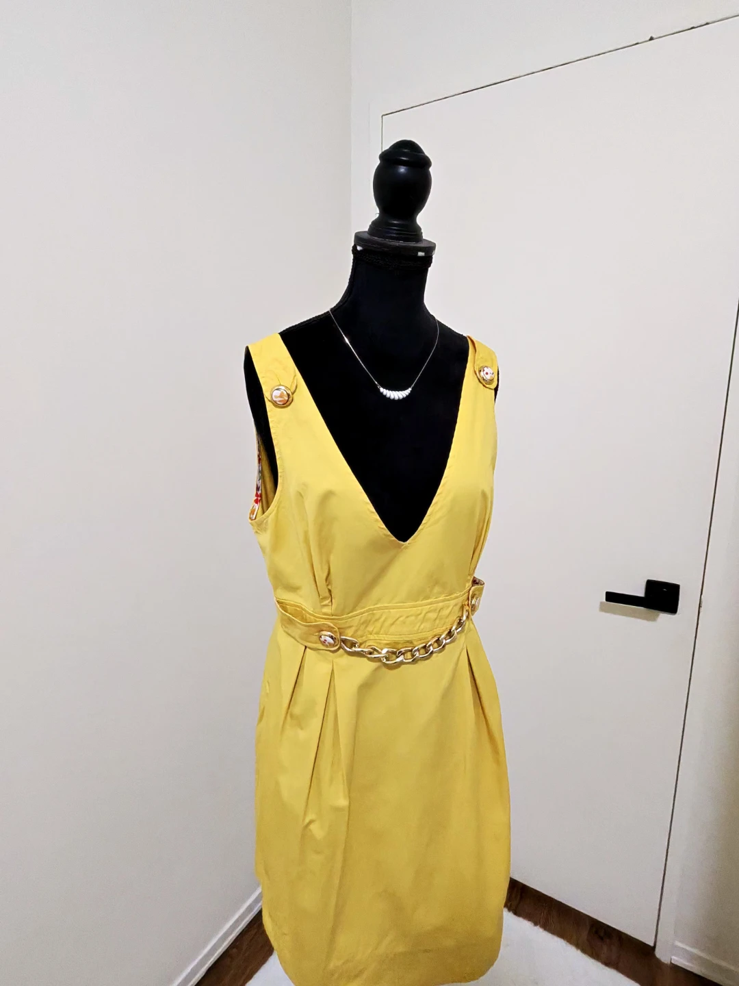 Original Dolce & Gabbana Yellow Cocktail Dress - photo 4