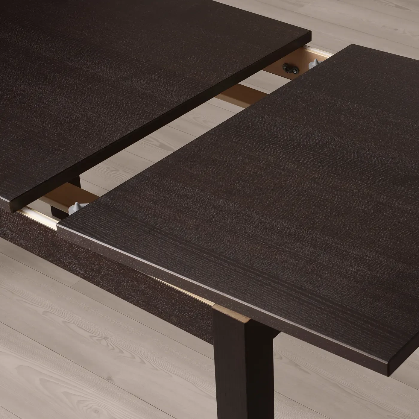 IKEA Extendable Dining Table with a bench and 4 chairs - photo 4