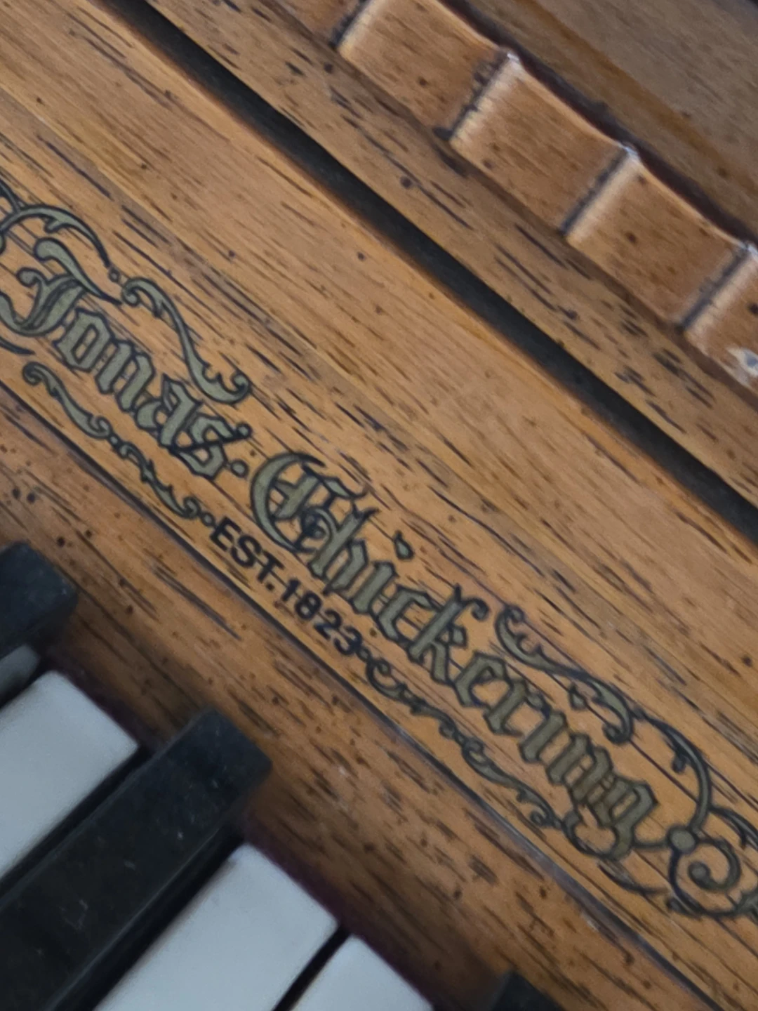 Chickering Upright Piano - photo 2