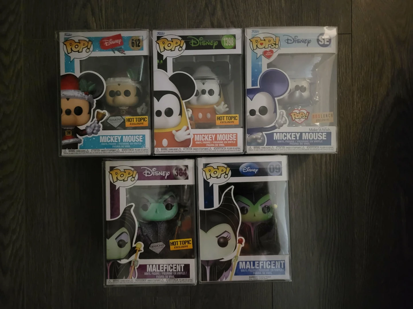 Funko Pop! Disney Mickey Mouse & Maleficent