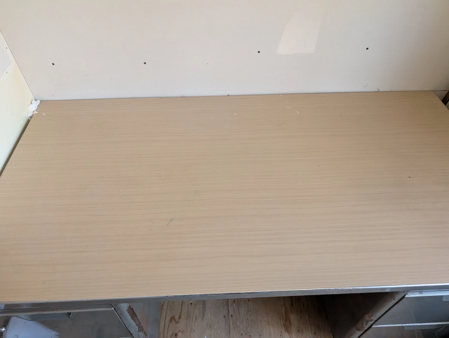 Vintage Tanker Metal Desk - photo 3