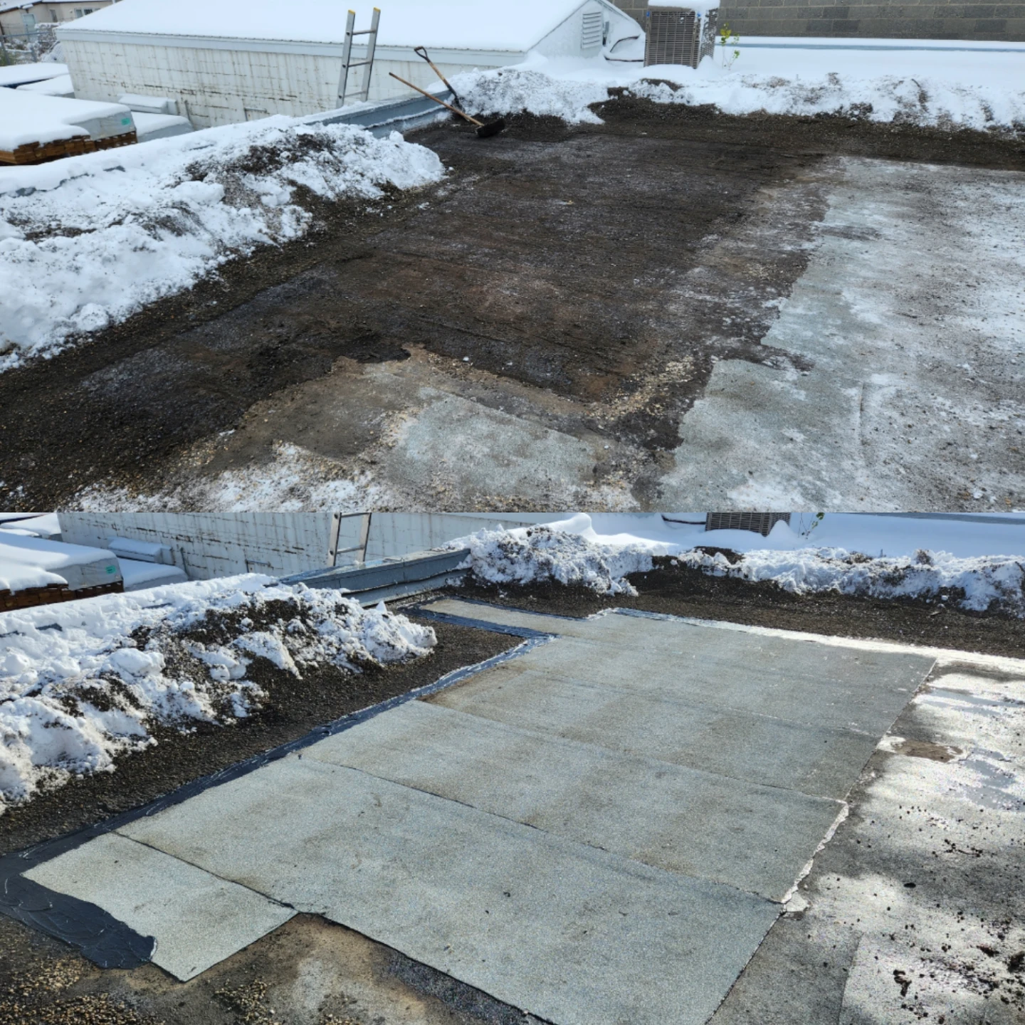 Flat roofing work / repairs