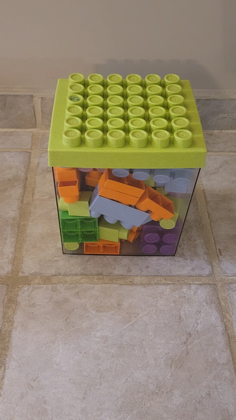 Building Blocks Toy Set in Storage Container
