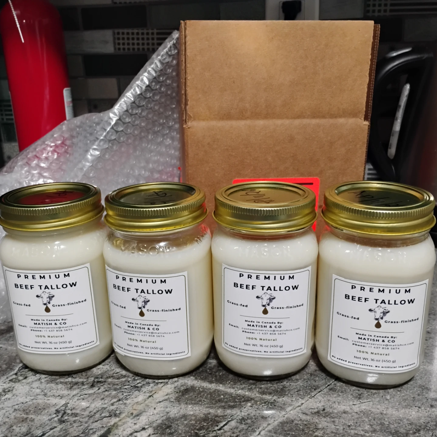 Grassfed Tallow - 450g Jars