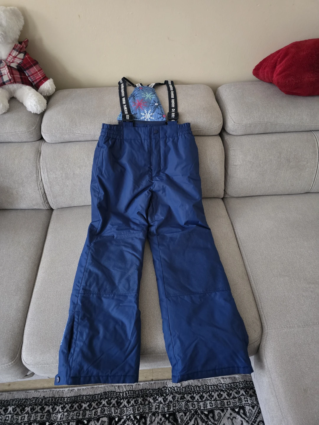 OshKosh B'gosh Kids Blue Snow Pants Size 12