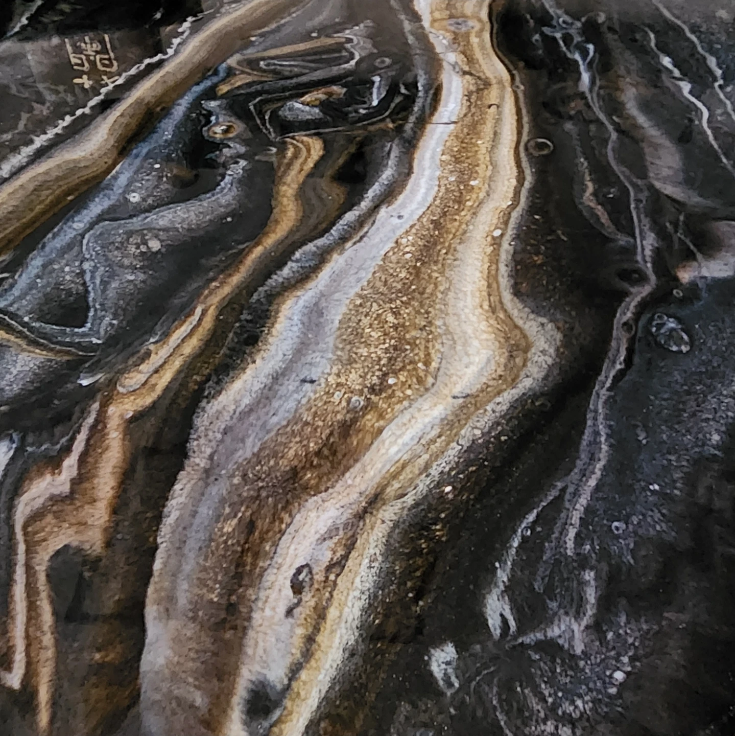 Epoxy Marble Table - photo 2