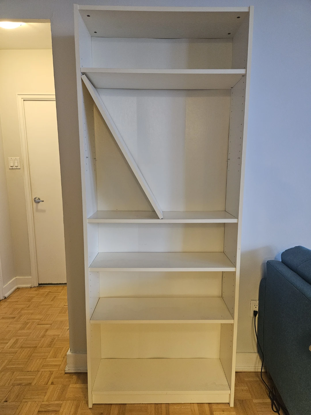 Ikea Billy 6 Shelf Bookshelf w Adjustable Shelves - photo 2
