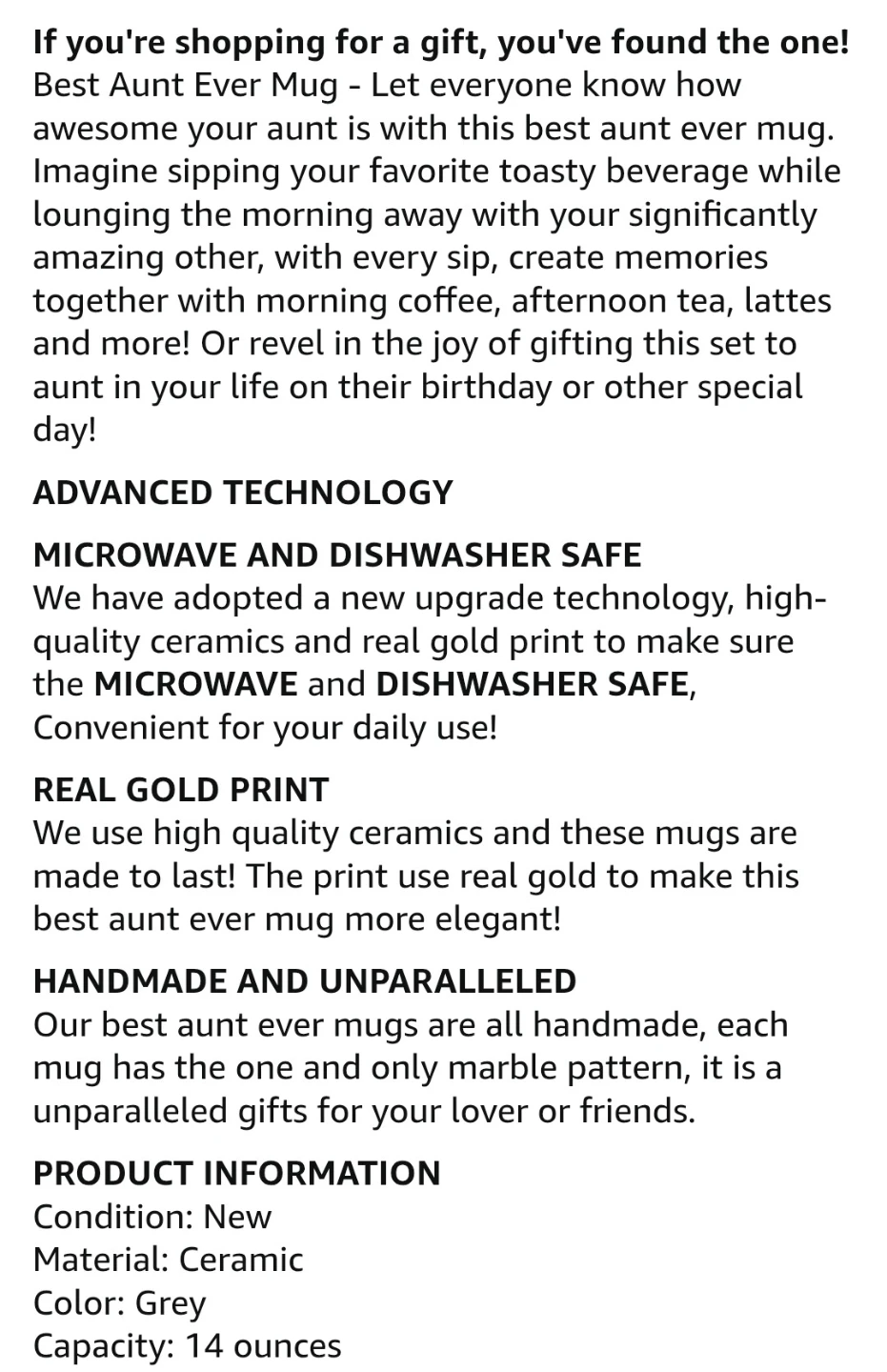 Best Aunt Ever Coffee Mug - photo 4