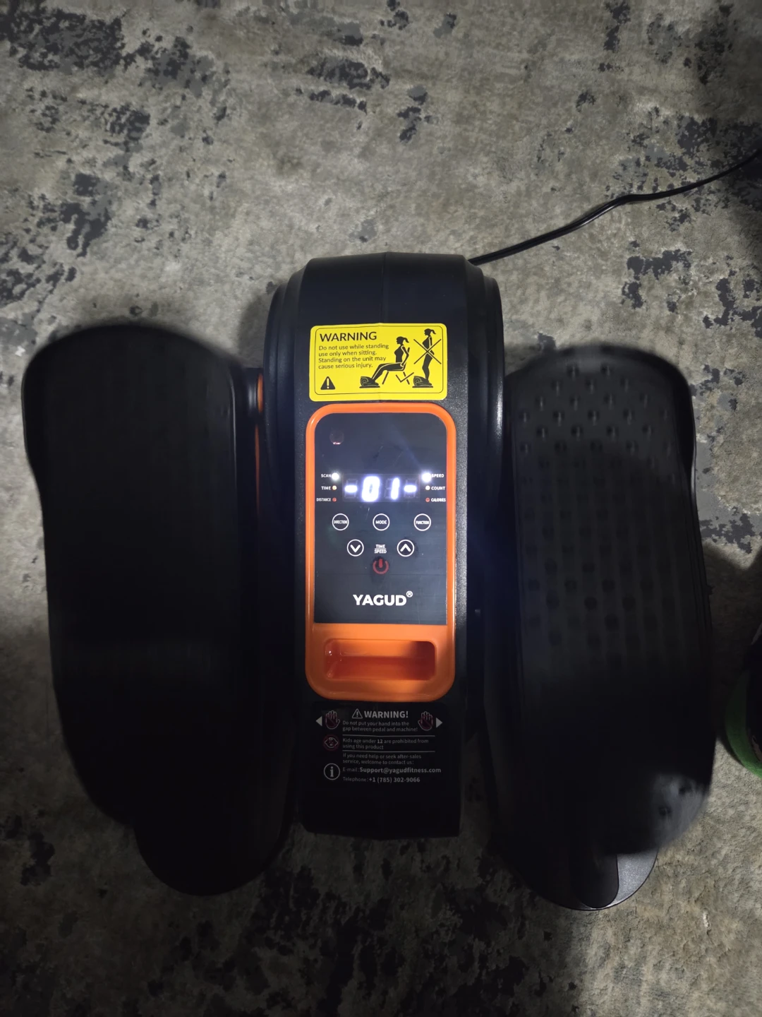 Yagud Under Desk Elliptical Machine - photo 4