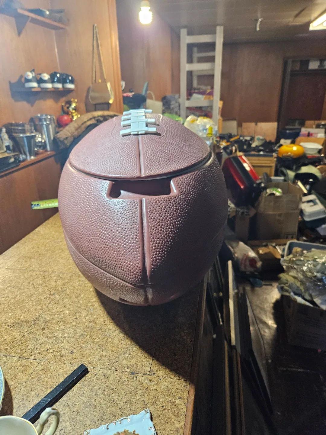 Miller Lite Super Bowl XXXVI Football Cooler - photo 3