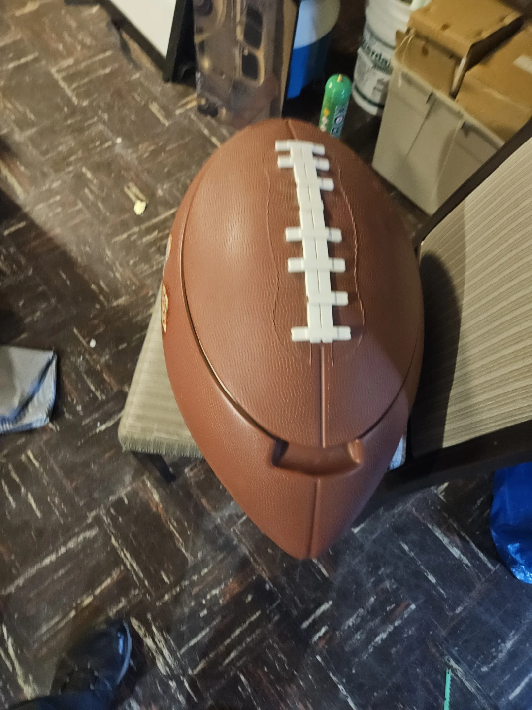 Miller Lite Super Bowl XXXVI Football Cooler - photo 5