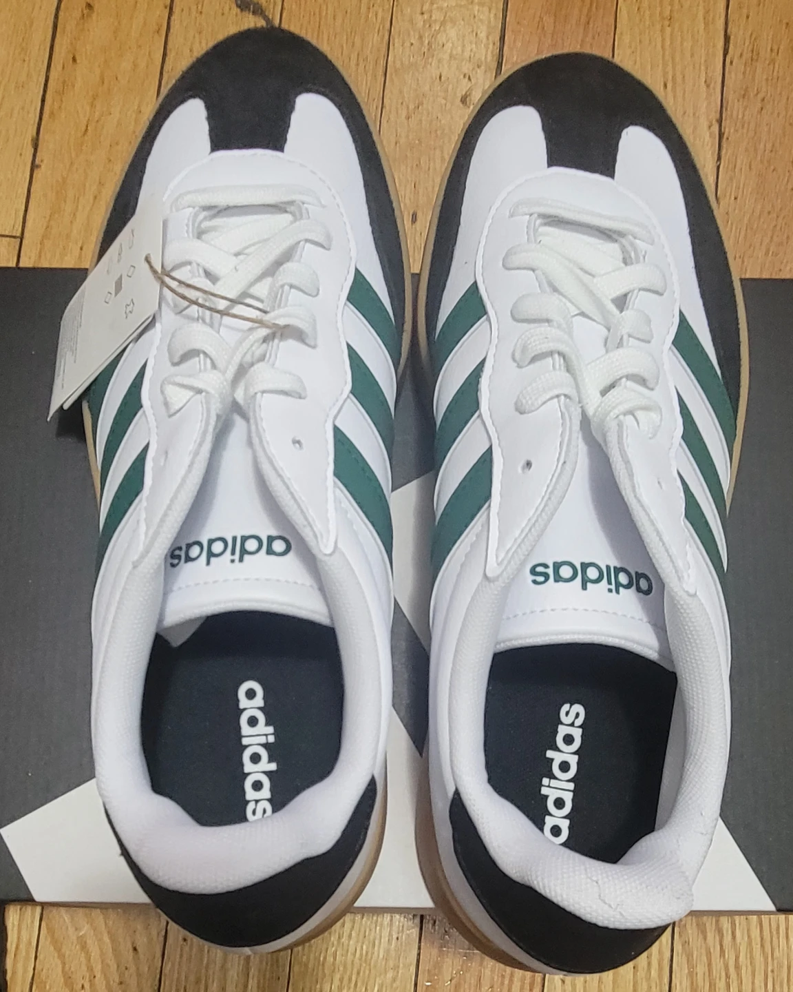 Adidas Barreda Jr1323 White Green Sneakers Size 10.5 US - photo 4