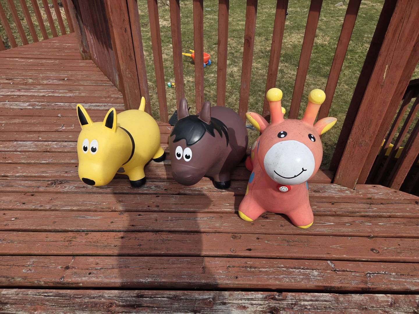 Inflatable Bouncy Animals - Dog, Horse, Giraffe $25 for all