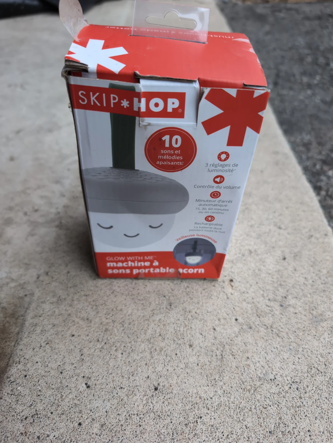 Skip Hop Glow With Me Portable Sound Machine - Acorn