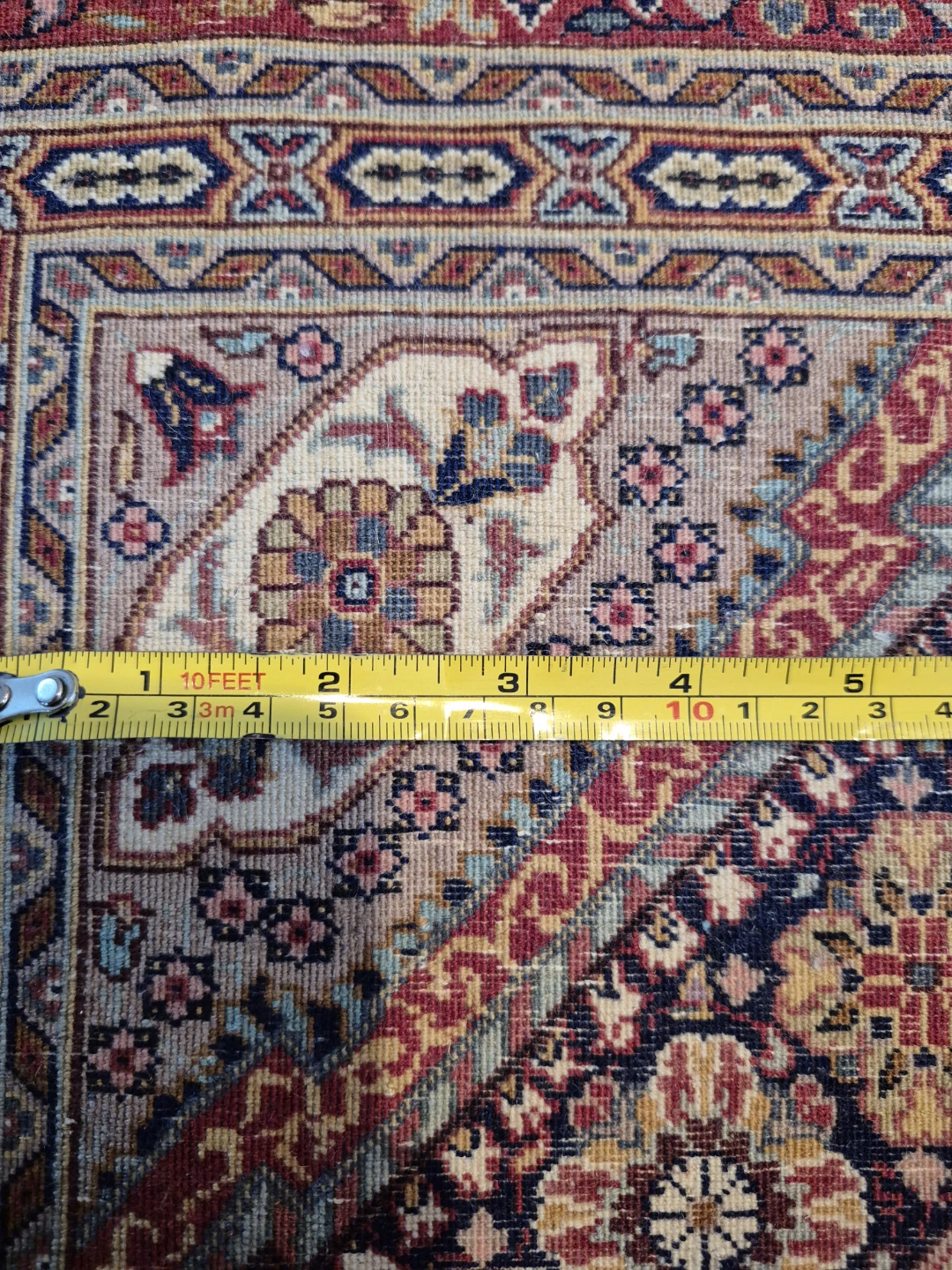 Persian Carpet Imperial Tabriz Rug: 550 knts/sq.in, silk wrp/wft - photo 4