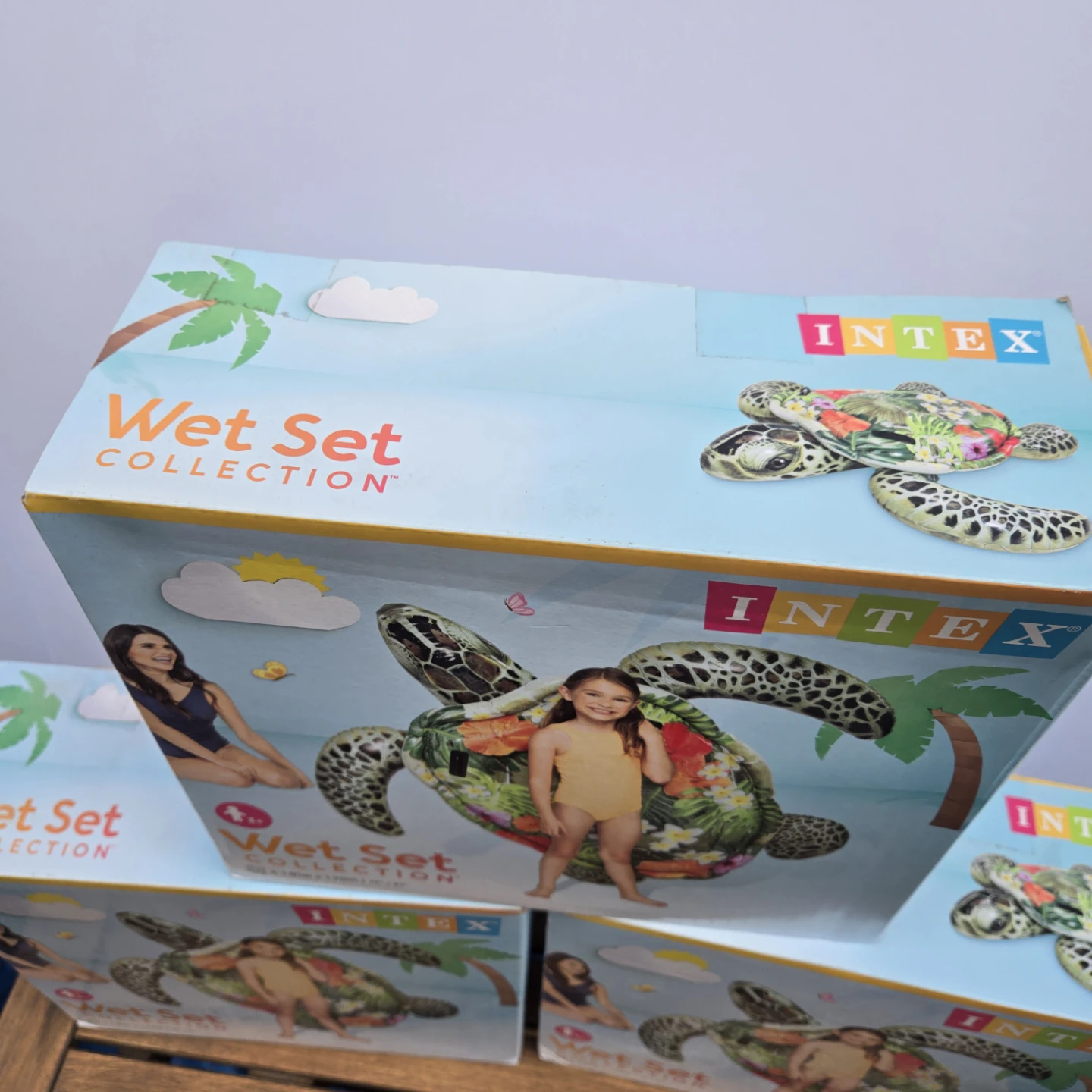 Brand new intex large turtle floaty summer pool - photo 5