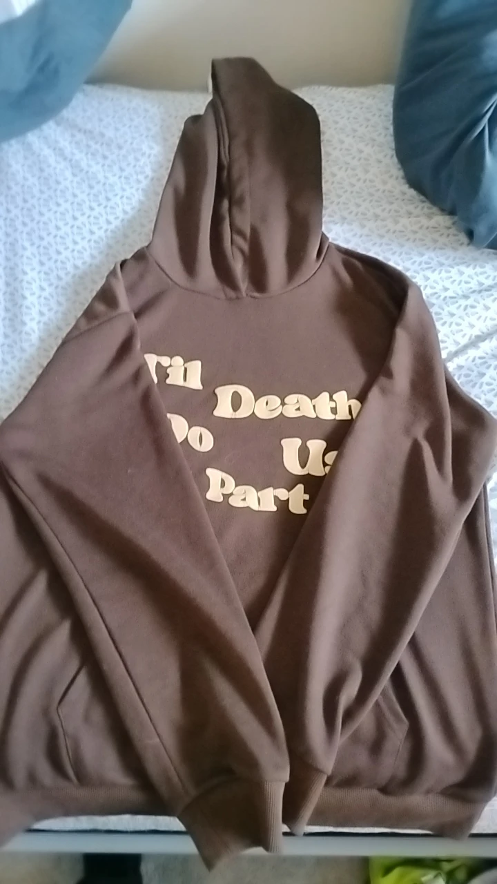 Brown Skeleton Kiss Hoodie - photo 2