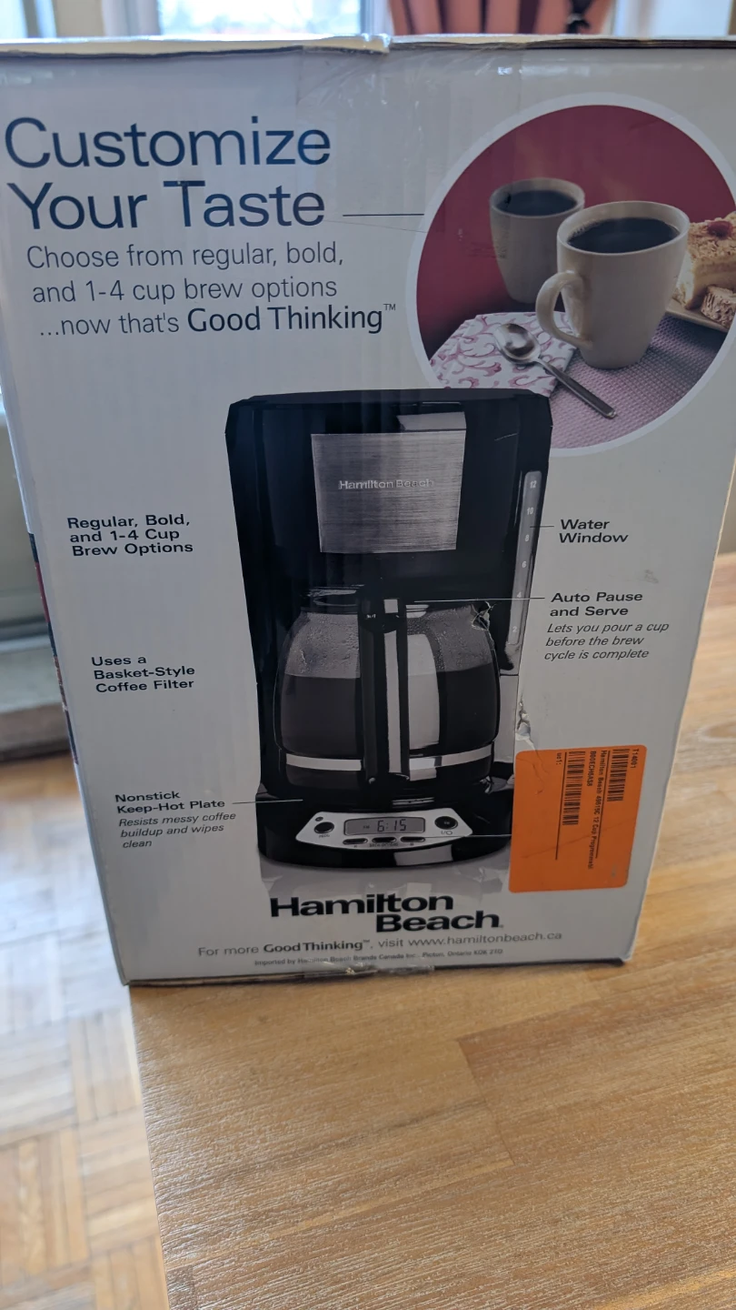 Hamilton Beach 12-Cup Programmable Coffee Maker - photo 3