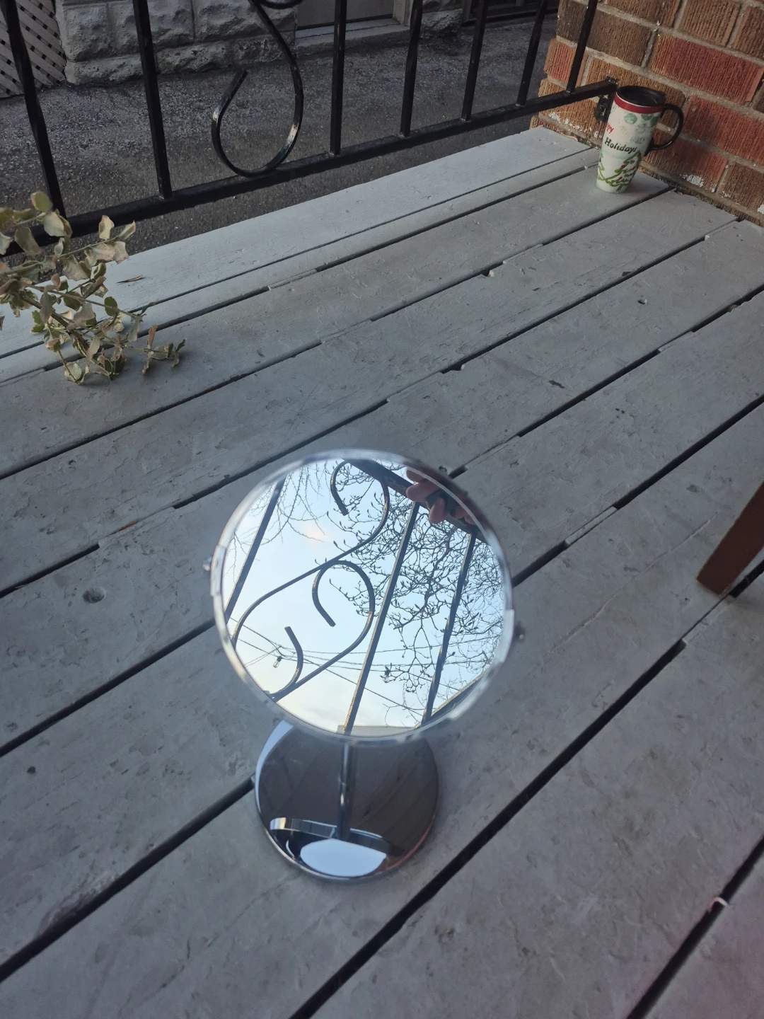 Chrome Vanity Mirror