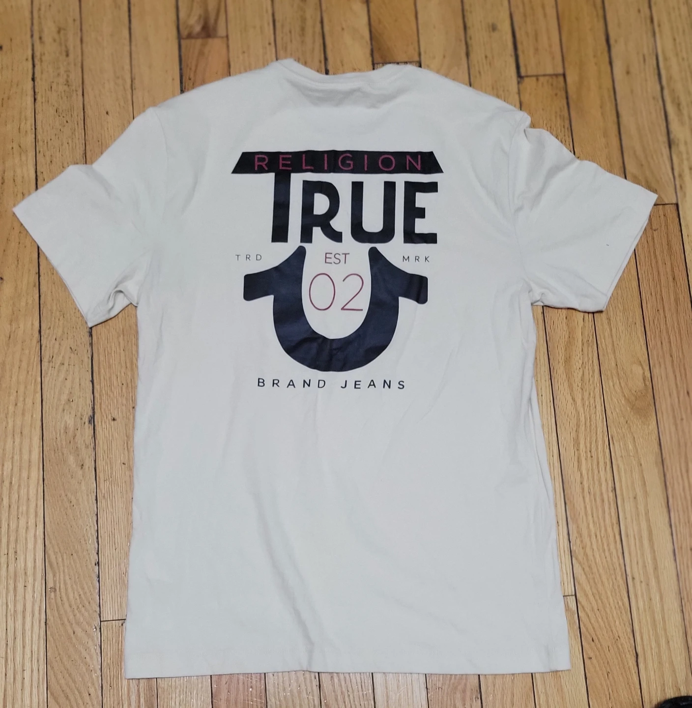 True Religion "Logo TR Crew" T-Shirt Size S - photo 3