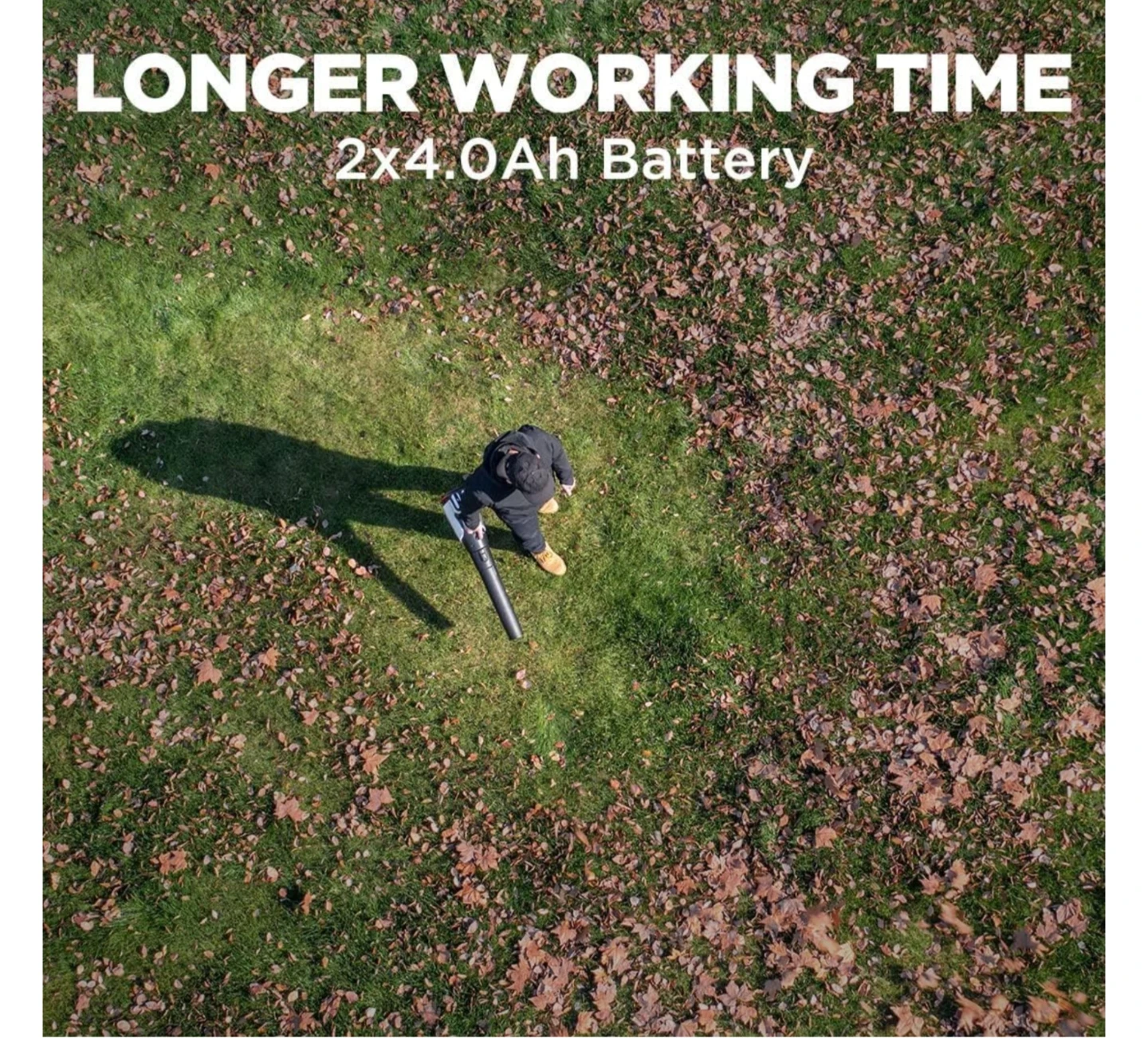 Litheli Leaf Blower with 2x 4.0Ah Batteries - photo 4