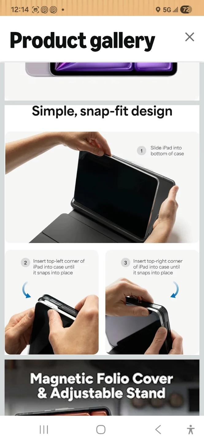 Logitech Folio Keyboard Case for iPad Air 13" (M3/M2) - photo 4