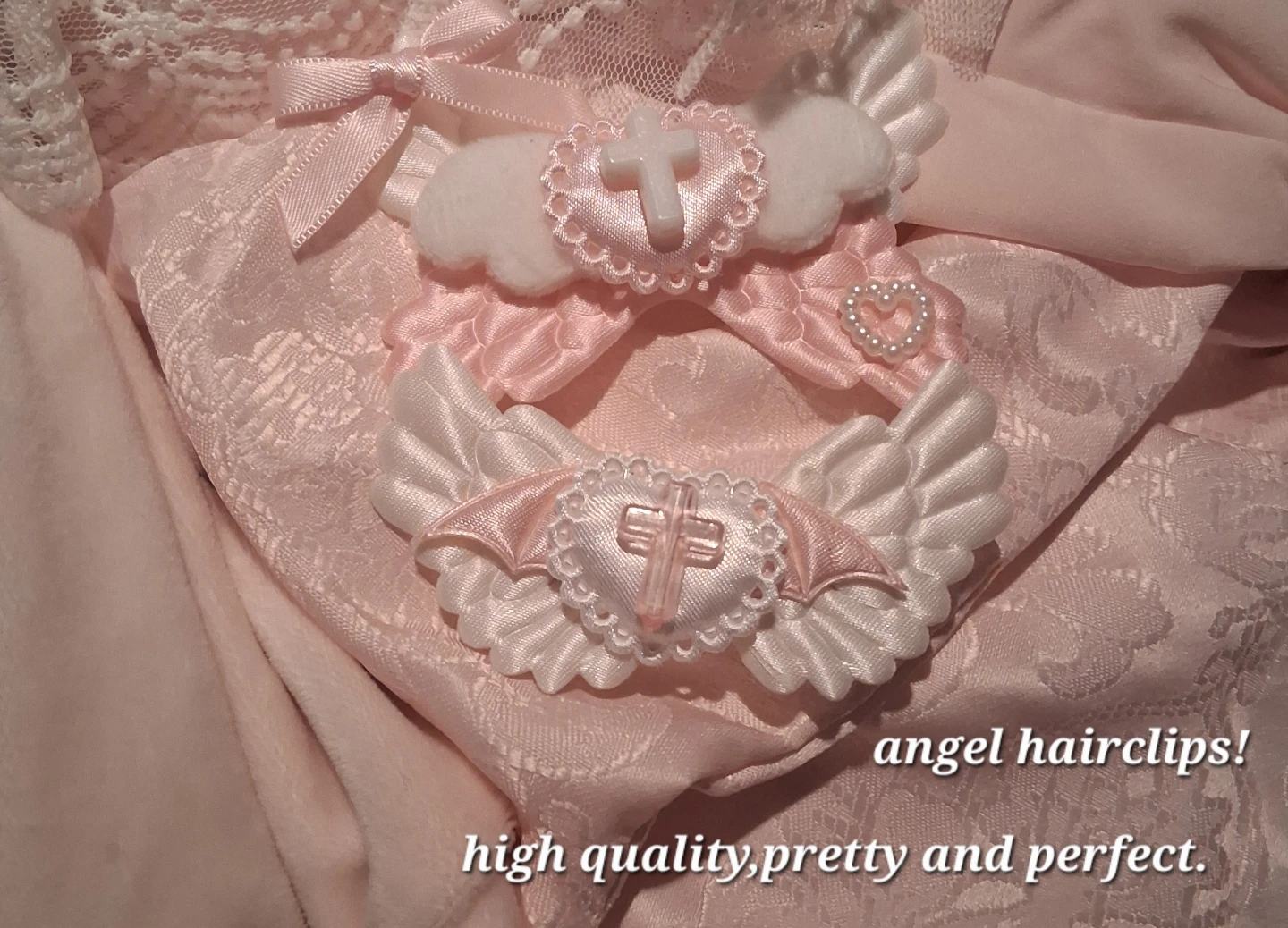 Angel Wing Hair Clips ♡