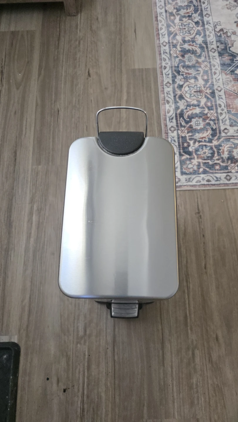 15 Litre Stainless Steel Step Can - photo 3