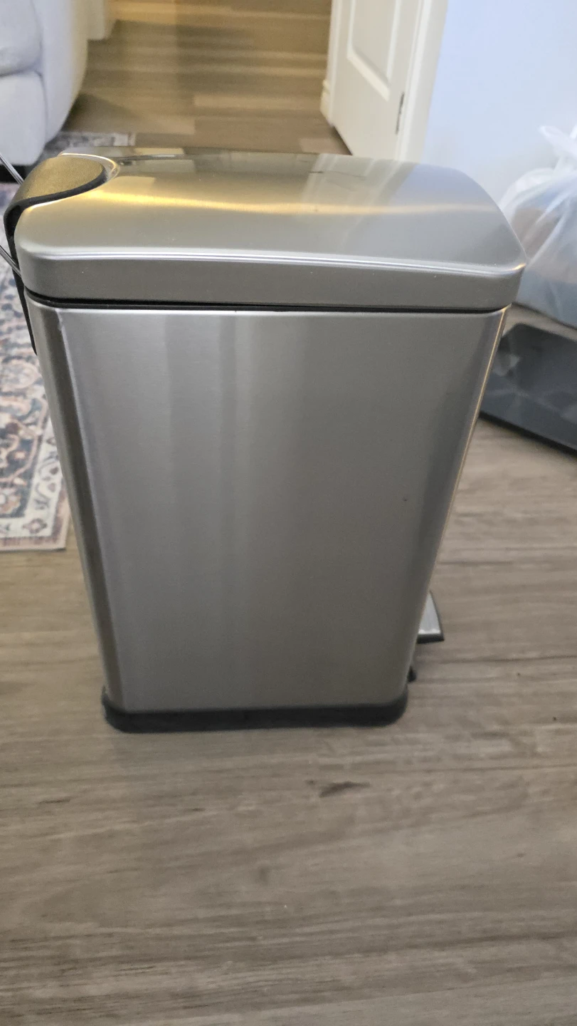 15 Litre Stainless Steel Step Can - photo 4