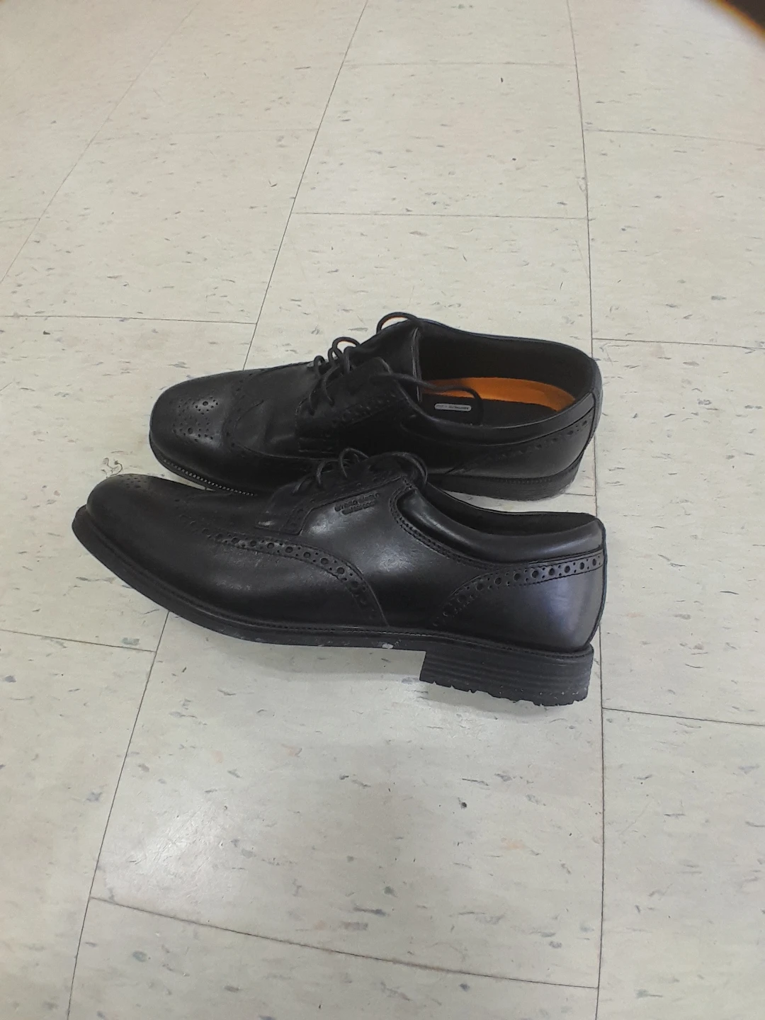 Rockport Black Wingtip Oxford Dress Shoes Men's Size 13 - photo 3