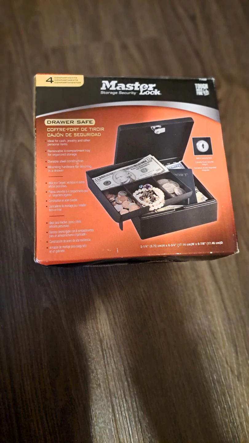 Master Storage Security Lock Drawer Safe - photo 2