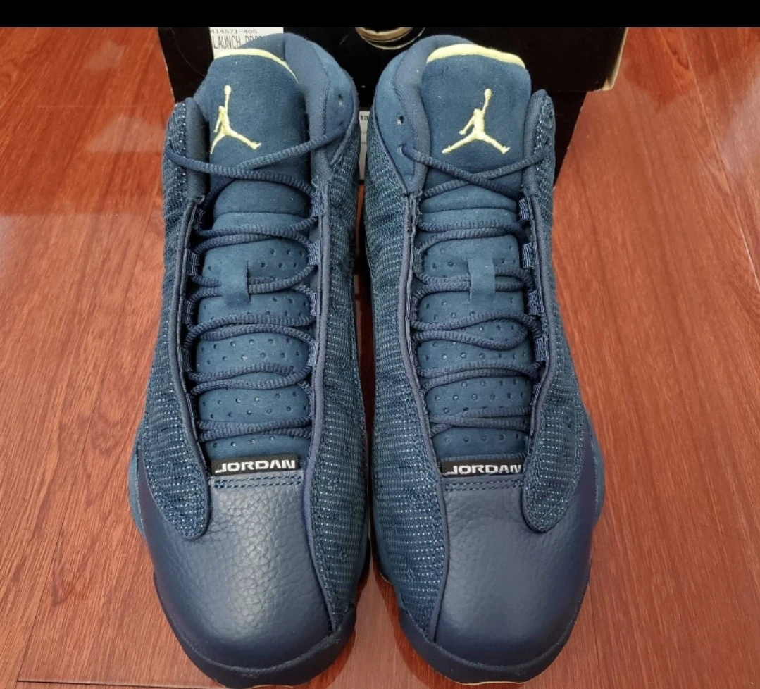 DS Air jordan 13 Squadron blue size 8.5 - photo 2