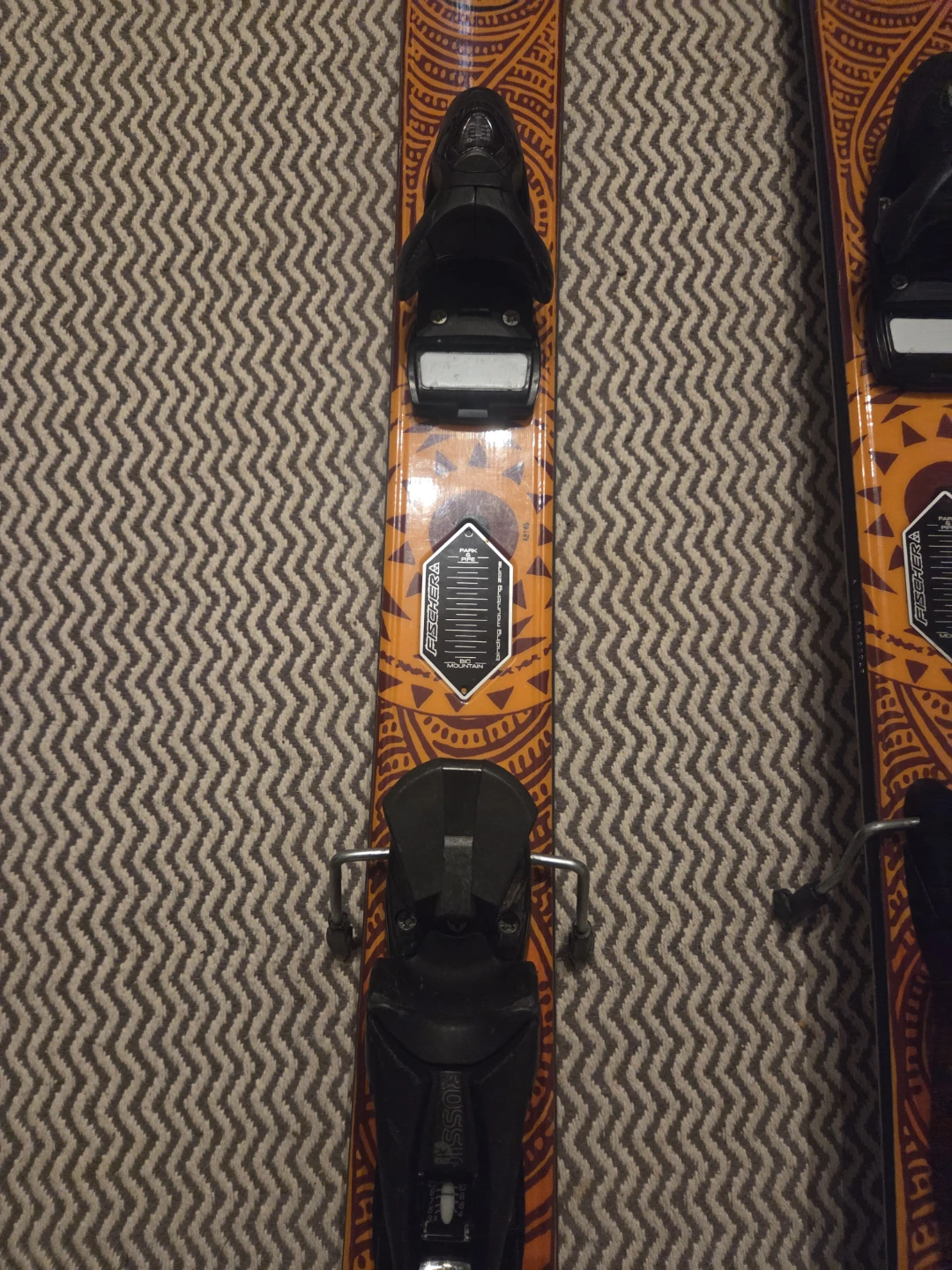 Fischer Skis with Rossignol Bindings