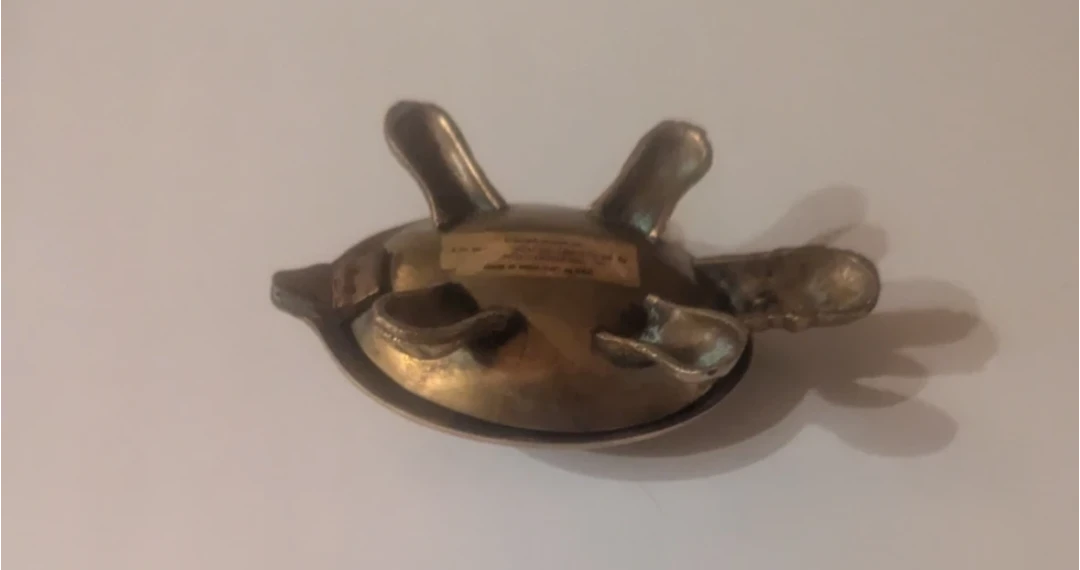 Brass Turtle Trinket Dish - photo 4