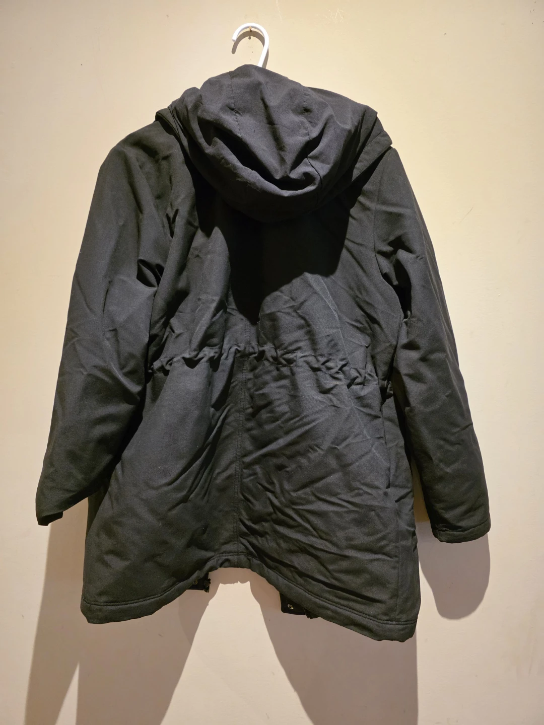 Vans Black Hooded Parka Jacket size small - photo 3