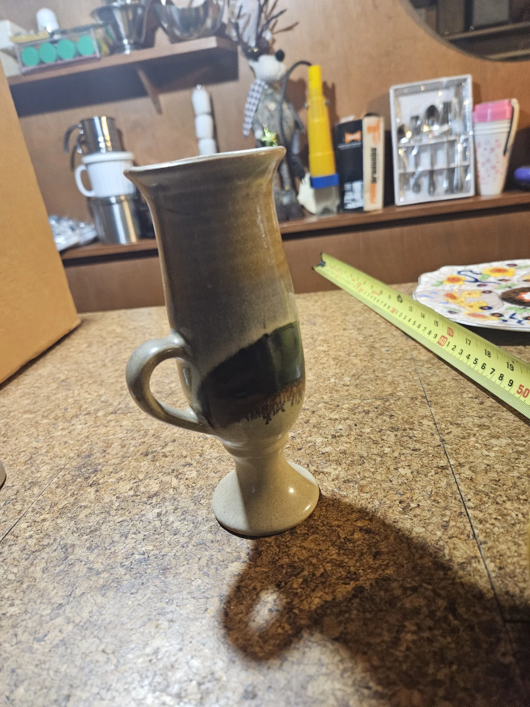 Handmade Ceramic Mug with Handle - photo 2