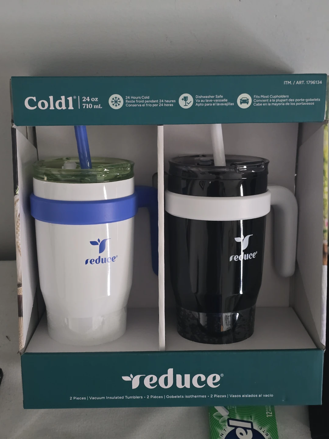 Reduce Vacuum Insulated Tumblers - 2 Pack, 24 oz
