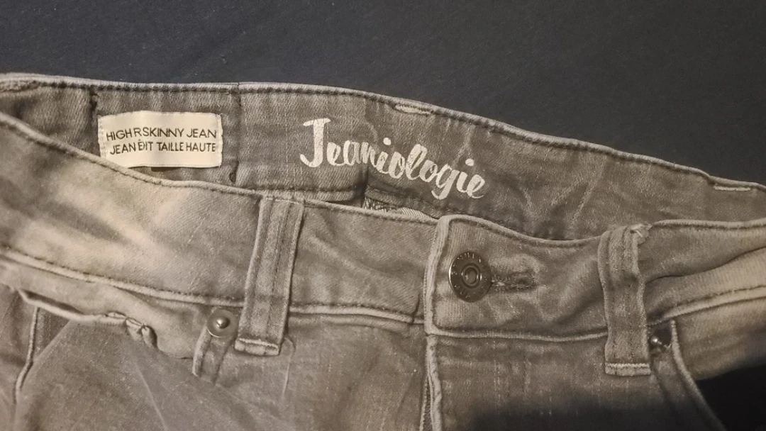 Jeanologie High Rise Skinny Jeans Size 4 - photo 3