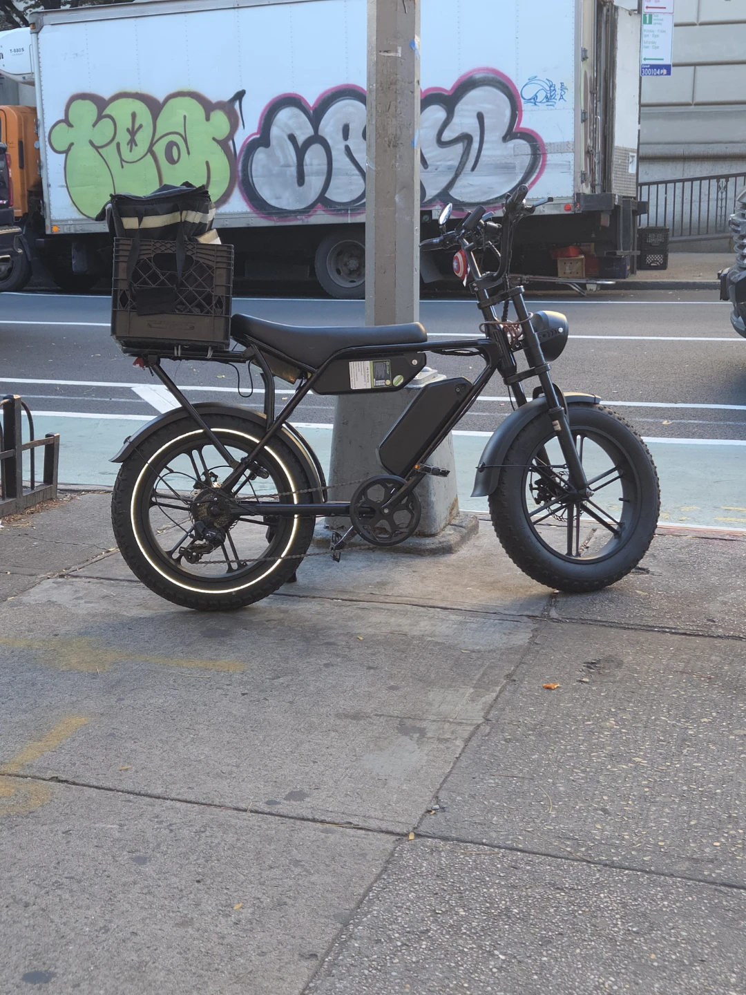 Black Electric Fat Tire Bike - photo 2
