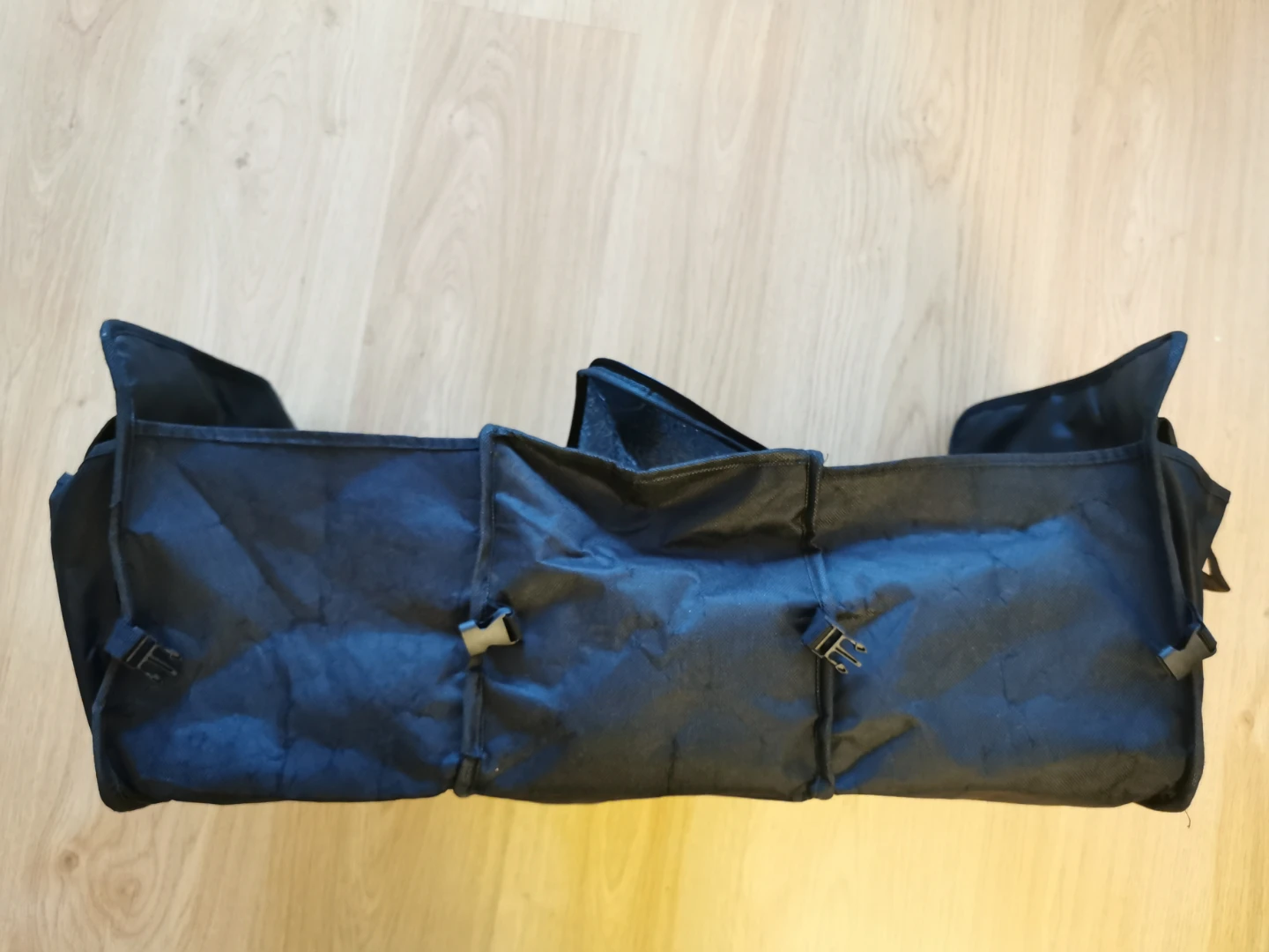 Black Car Trunk Organizer with Insulated Compartment - photo 3