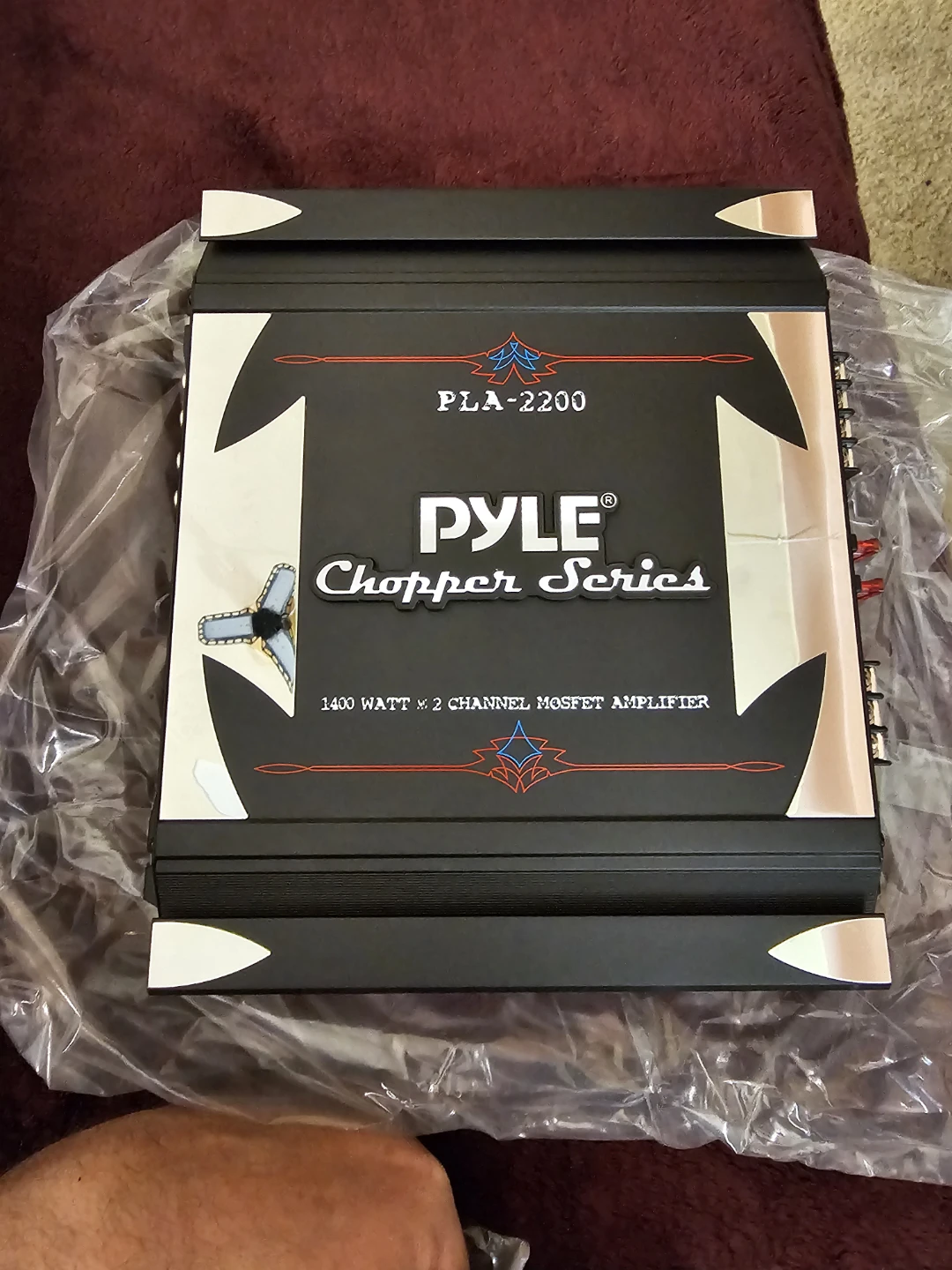 Pyle Chopper Series PLA-2200 1400W 2 Channel MOSFET Amplifier - photo 4