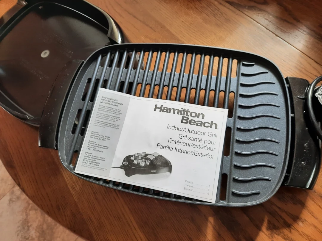 Hamilton Beach Indoor/Outdoor Grill - photo 3