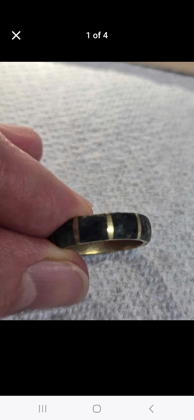 Jade Stone Ring size 5-6