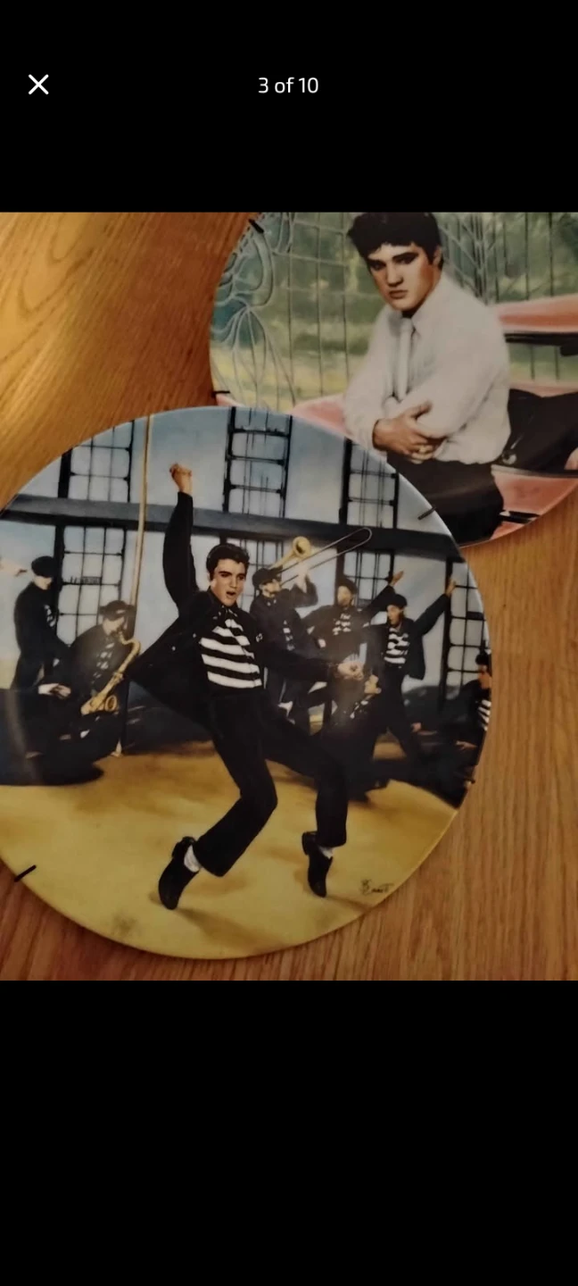 Elvis Presley "Jailhouse Rock" Limited Edition Plate - photo 3