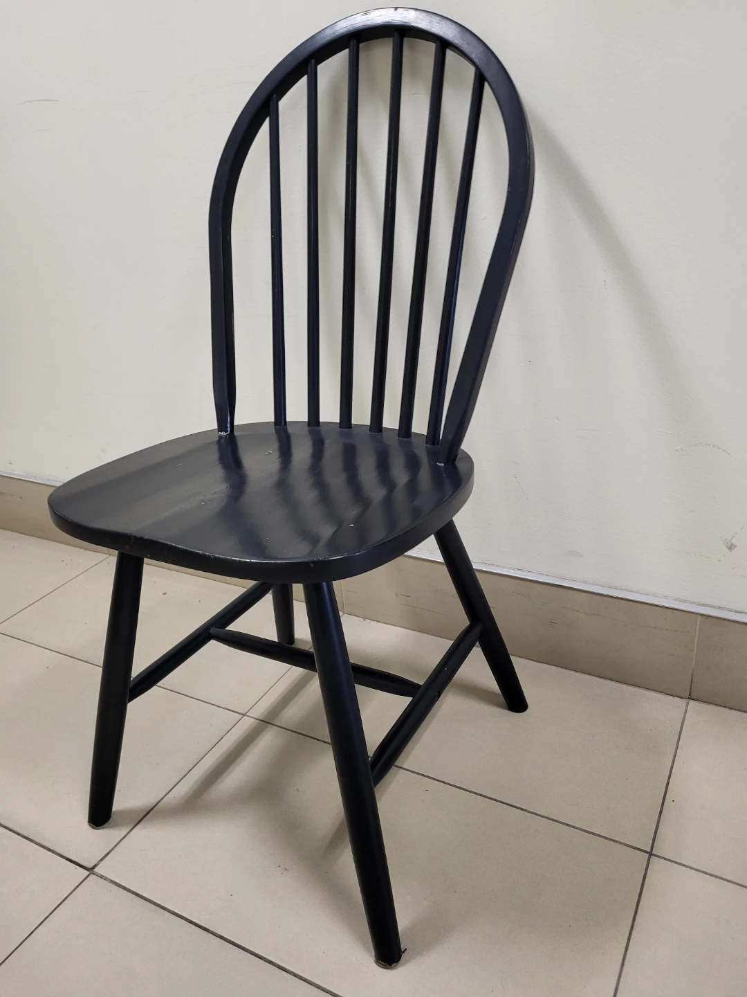 IKEA NORRNÄS  Solid Wood, Dining Chair.Sleek Black,Durable