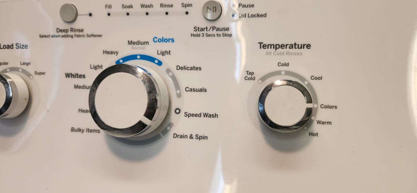 GE Top Load Washing Machine - photo 3